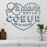 Wall Stickers: The Kitchen is the Heart of the Home in French 2