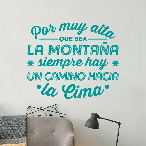 Wall Stickers: Siempre hay un camino hacia la cima