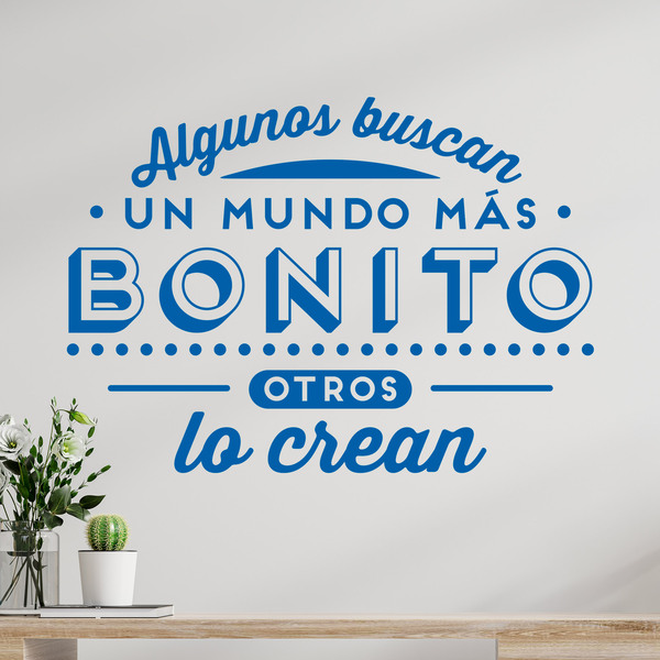 Wall Stickers: Un mundo bonito