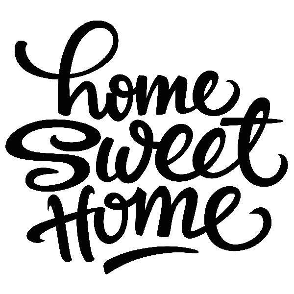Wall Stickers: Home Sweet Home