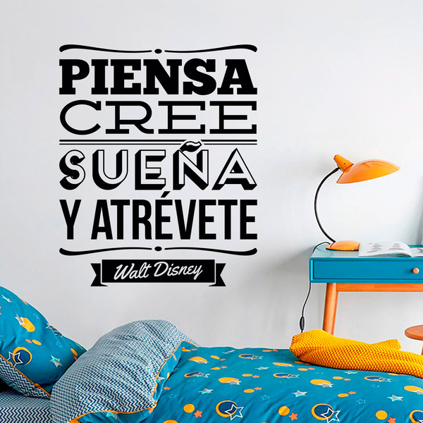 Wall Stickers: Piensa, cree, sueña y atrévete