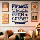 Wall Stickers: Piensa, cree, sueña y atrévete 4