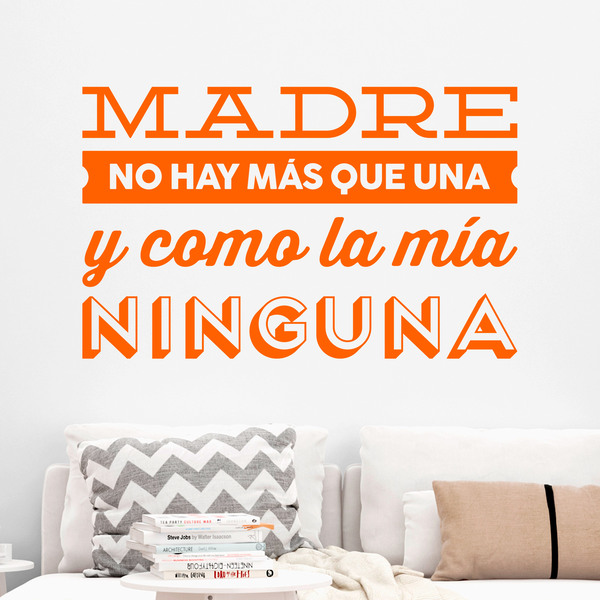 Wall Stickers: Madre no hay más que una