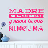 Wall Stickers: Madre no hay más que una 4