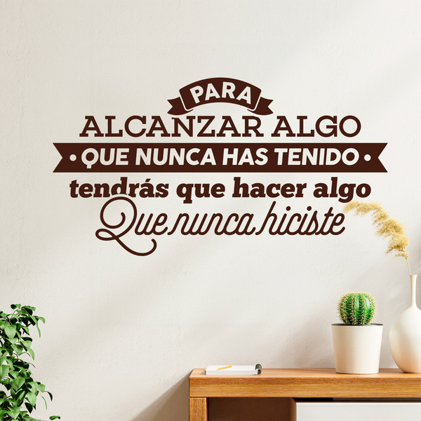 Wall Stickers: Para alcanzar algo...