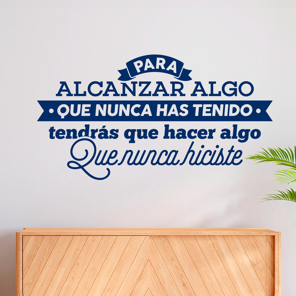 Wall Stickers: Para alcanzar algo...