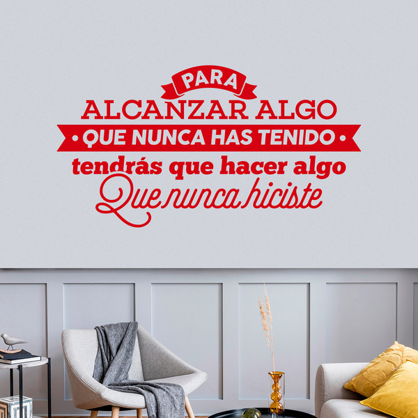 Wall Stickers: Para alcanzar algo...