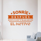 Wall Stickers: Sonríe, después encontramos el motivo 4