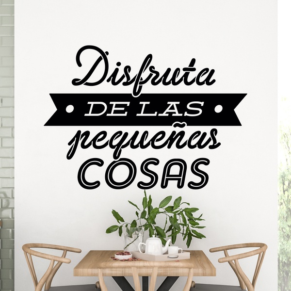 Wall Stickers: Disfruta de las pequeñas cosas