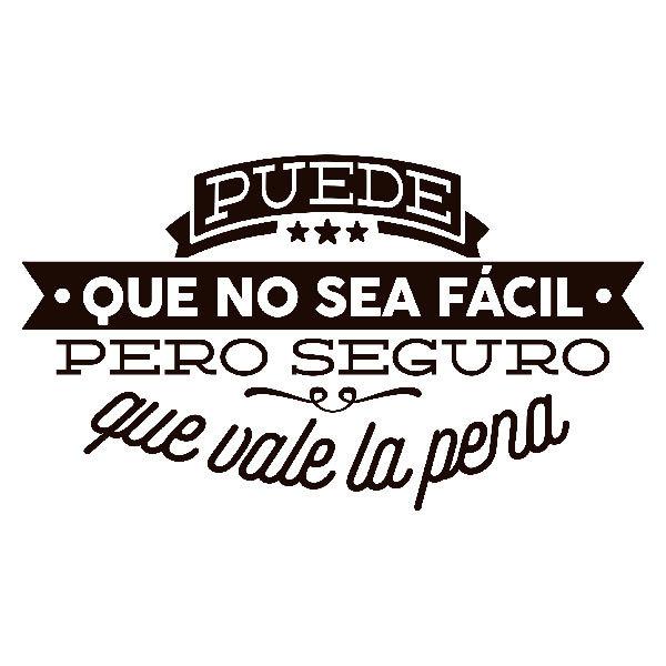 Wall Stickers: Puede que no sea fácil...