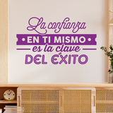 Wall Stickers: La confianza en ti mismo 2