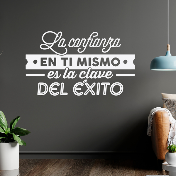 Wall Stickers: La confianza en ti mismo