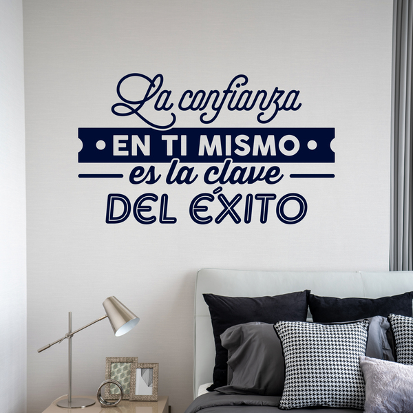 Wall Stickers: La confianza en ti mismo