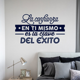 Wall Stickers: La confianza en ti mismo 4