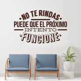 Wall Stickers: No te rindas, puede que... 3