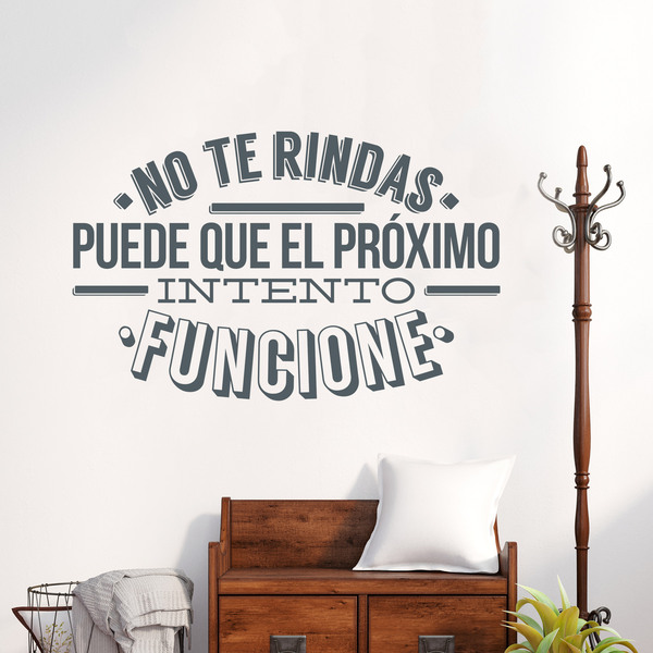 Wall Stickers: No te rindas, puede que...