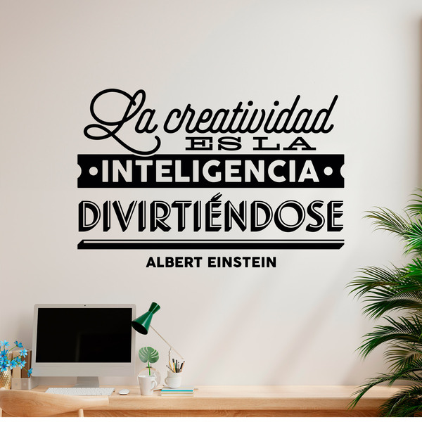 Wall Stickers: La creatividad... Albert Einstein