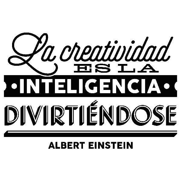 Wall Stickers: La creatividad... Albert Einstein