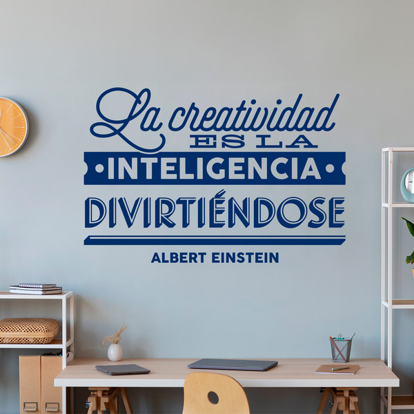 Wall Stickers: La creatividad... Albert Einstein