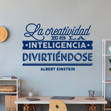 Wall Stickers: La creatividad... Albert Einstein 3