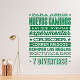 Wall Stickers: Para abrir nuevos caminos... 4