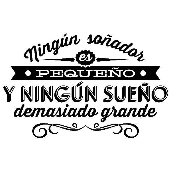 Wall Stickers: Ningún soñador es pequeño...