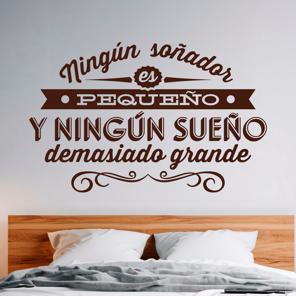 Wall Stickers: Ningún soñador es pequeño...