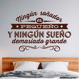 Wall Stickers: Ningún soñador es pequeño... 4