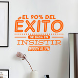 Wall Stickers: El 90% del éxito - Woody Allen 2