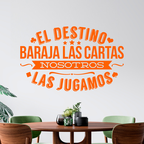 Wall Stickers: El destino baraja las cartas