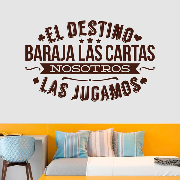 Wall Stickers: El destino baraja las cartas
