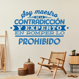 Wall Stickers: Soy maestro de la contradicción... 2