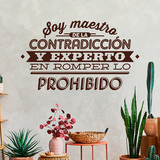 Wall Stickers: Soy maestro de la contradicción... 3