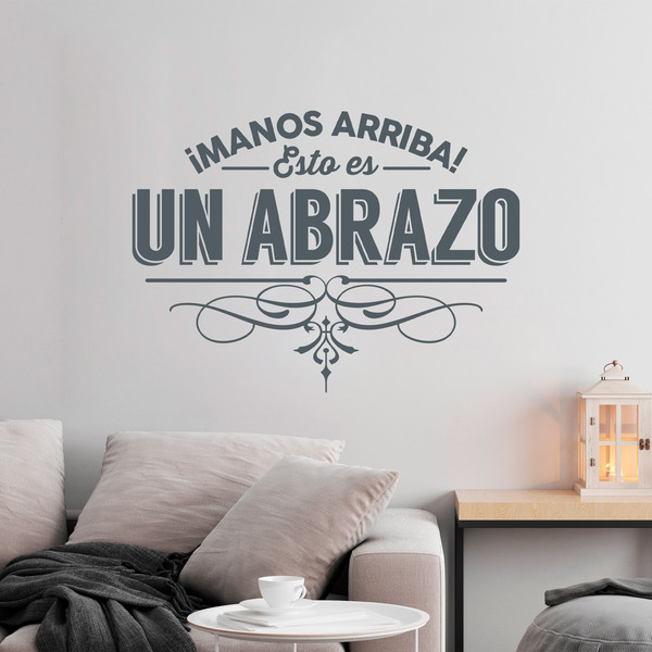 Wall Stickers: ¡Manos arriba! Esto es un abrazo