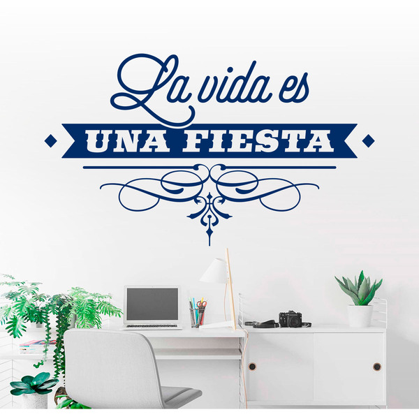 Wall Stickers: La vida es una fiesta