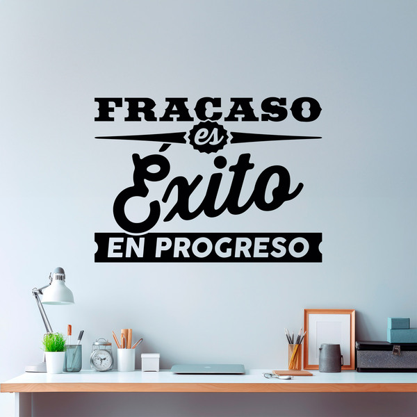 Wall Stickers: Fracaso es éxito en progreso