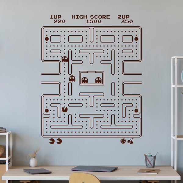 Wall Stickers: Pac-Man Arcade Game 4