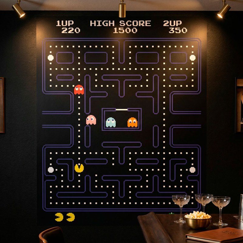 Pac-Man Arcade Wall Mural 2