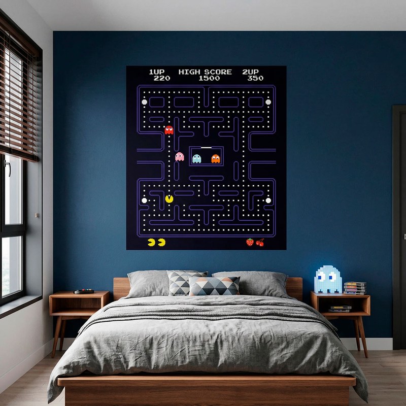 Pac-Man Arcade Wall Mural 3