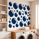 Wall Stickers: Kit 40 stickers bubbles 9