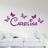Stickers for Kids: Name among butterflies 2