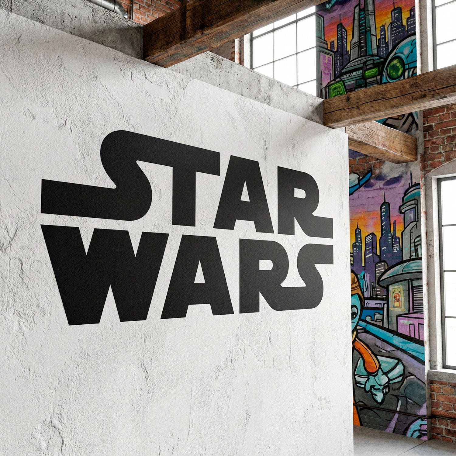 Wall Stickers: Star Wars logo