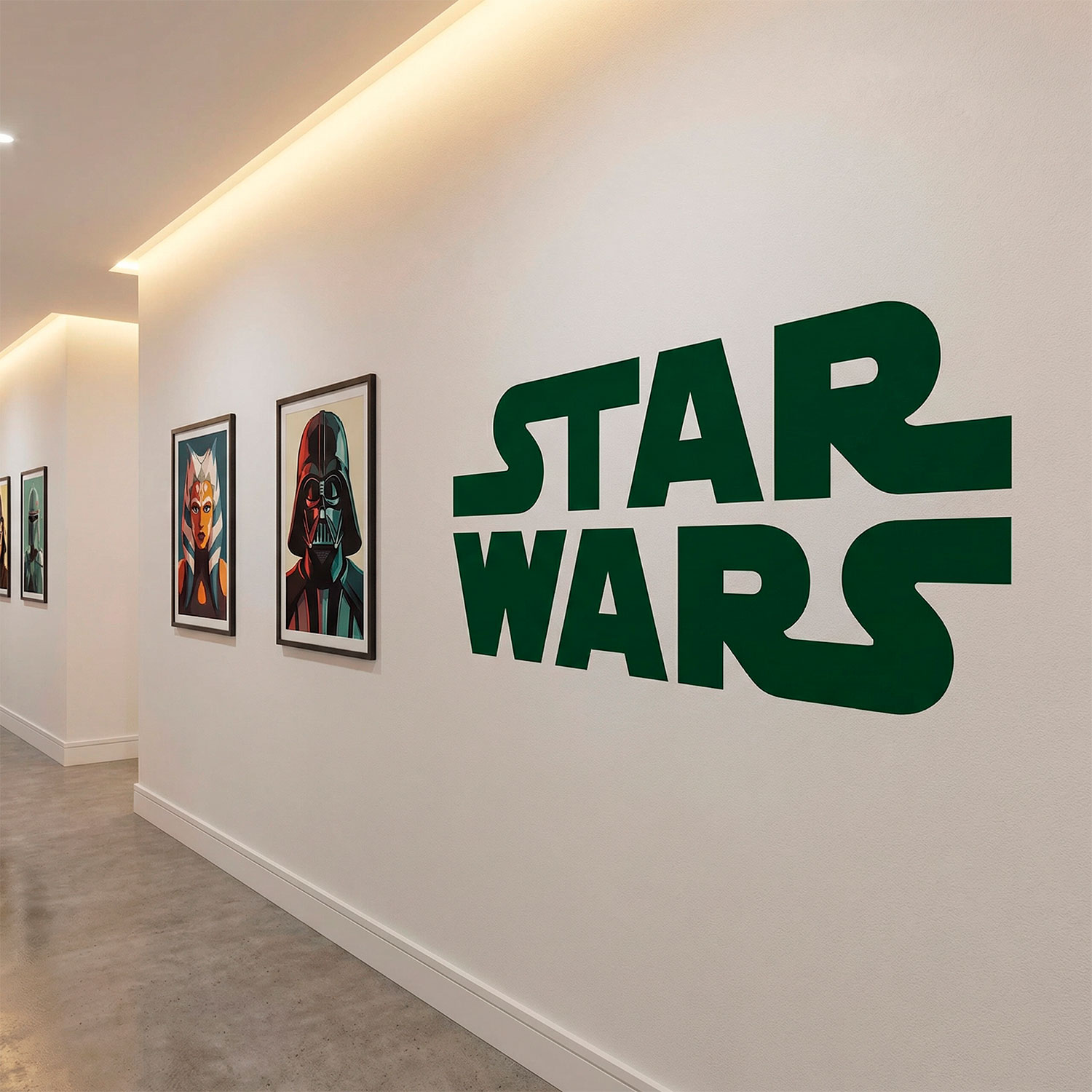 Wall Stickers: Star Wars logo