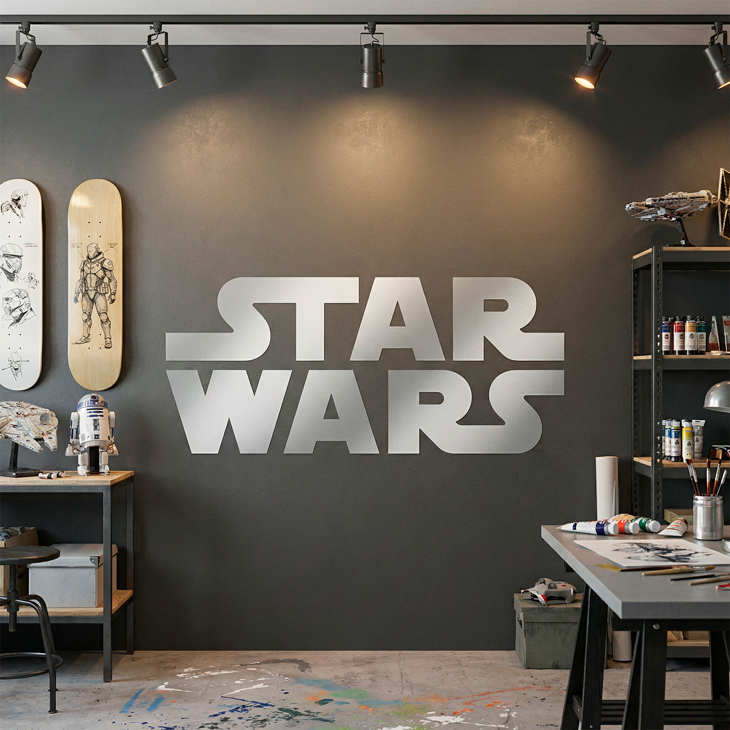 Wall Stickers: Star Wars logo