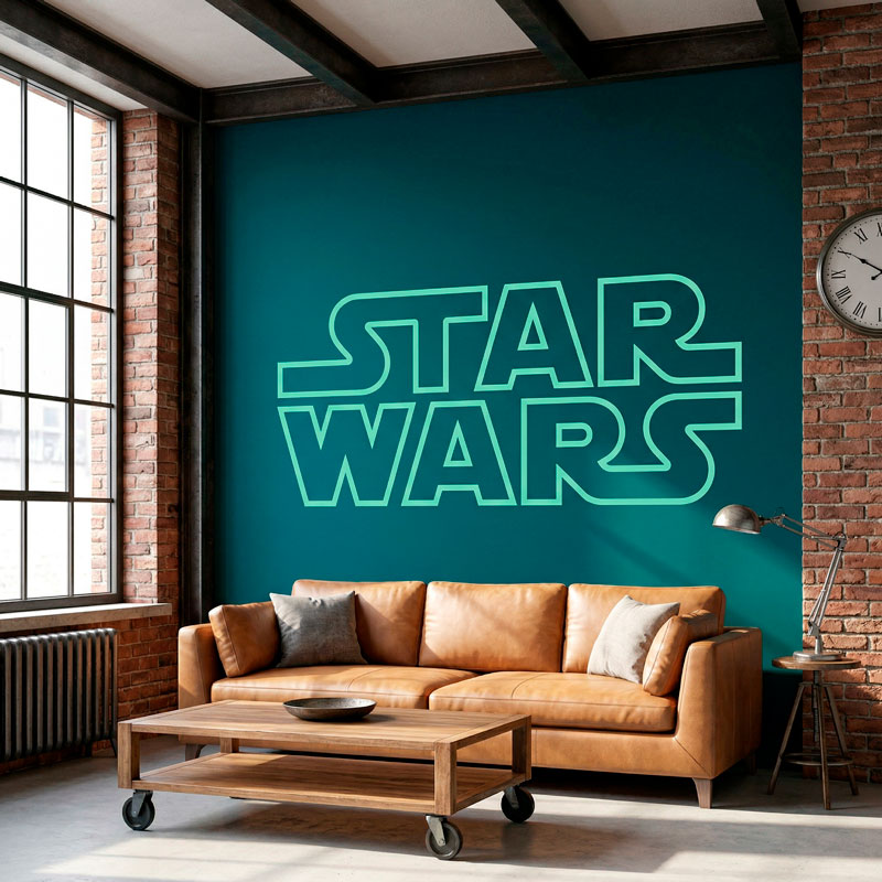 Star Wars Logo border 8/10