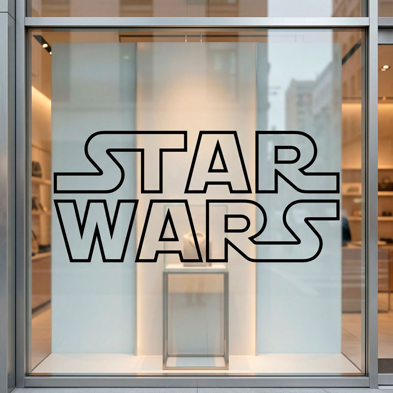 Star Wars Logo border 9/10