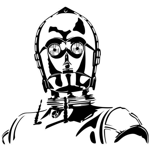 Wall Stickers: C3-PO