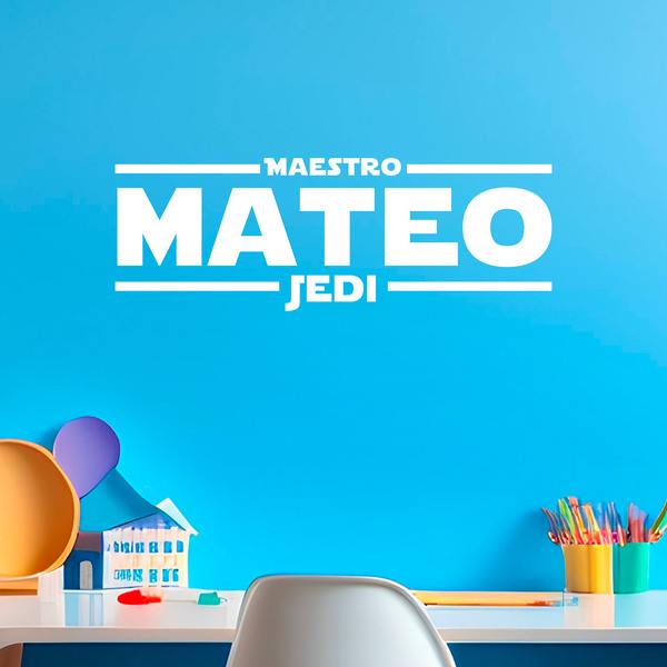 Wall Stickers: Custom Master Jedi 