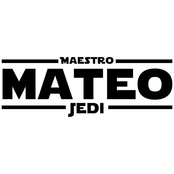 Wall Stickers: Custom Master Jedi 