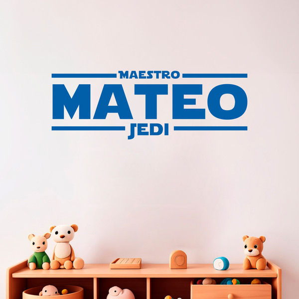 Wall Stickers: Custom Master Jedi 